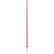 Plastpost AKO Classic kahepoolse jalatoega roosa 1,56m