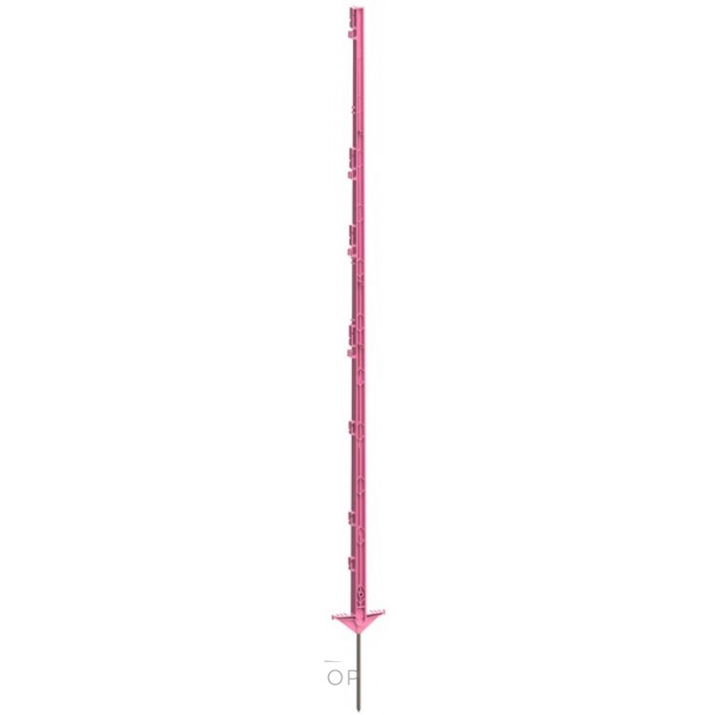 Plastpost AKO Classic kahepoolse jalatoega roosa 1,56m