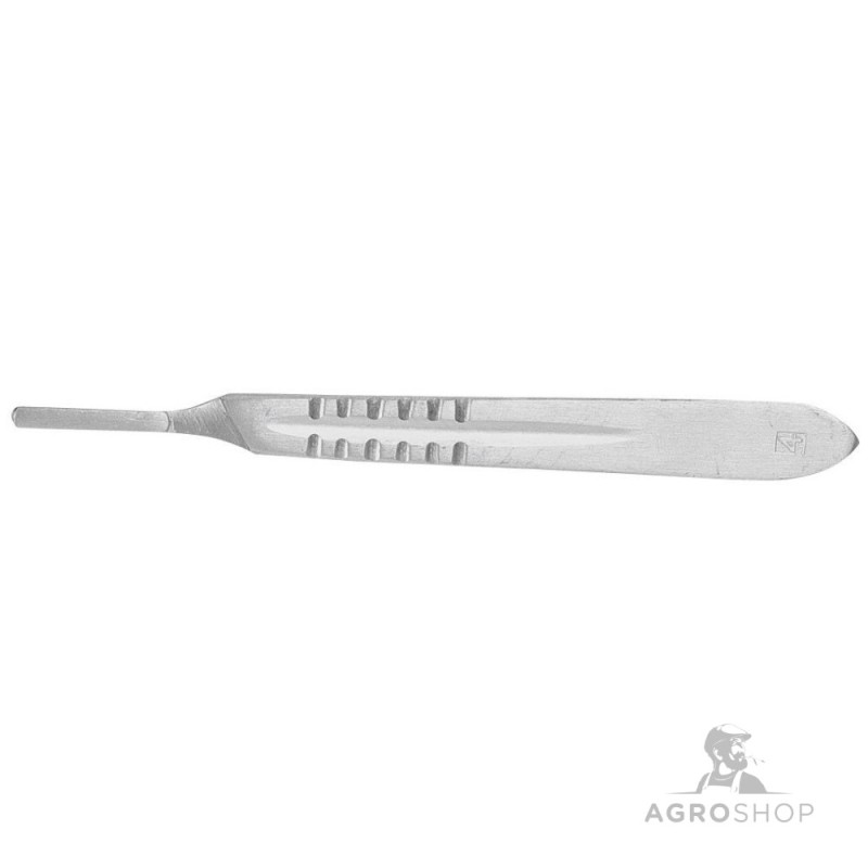 Surgical handle, stainless