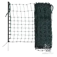 Küülikuvõrk 25 m × 65 cm, ühe piigiga, roheline