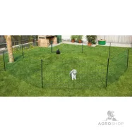 Küülikuvõrk 25 m × 65 cm, ühe piigiga, roheline