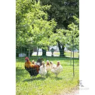 Elektrikarjuse aiavõrk PoultryNet lindudele 1,06x25m jalatoega