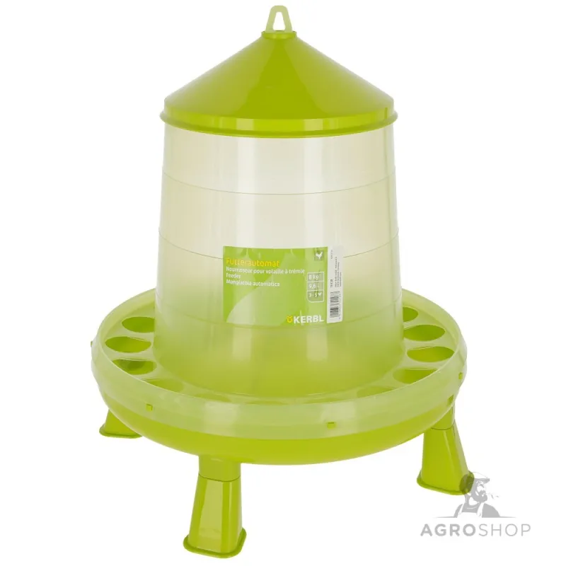 Automaatsöötur jalgadel 9,6 l / 8 kg, heleroheline