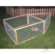 Väikelooma jooksuaedik Vario, 6 elementi, 120 × 120 × 59 cm