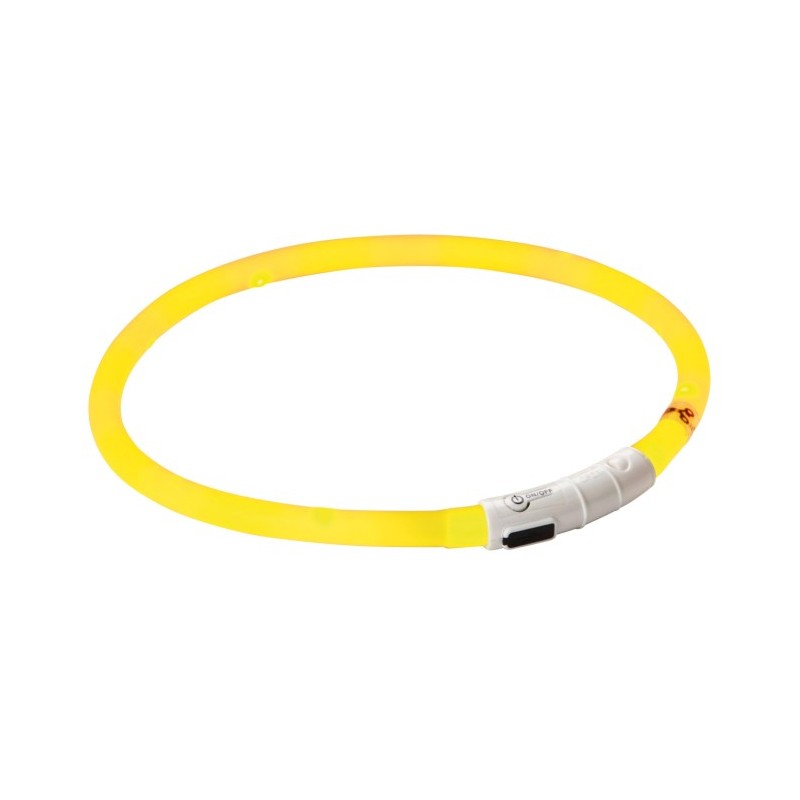LED kaelarihm MaxiSafe 55cm kollane