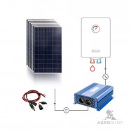 Boileri küttekomplekt SolarBoost ECO MPPT-3000 konverter + 6x275W