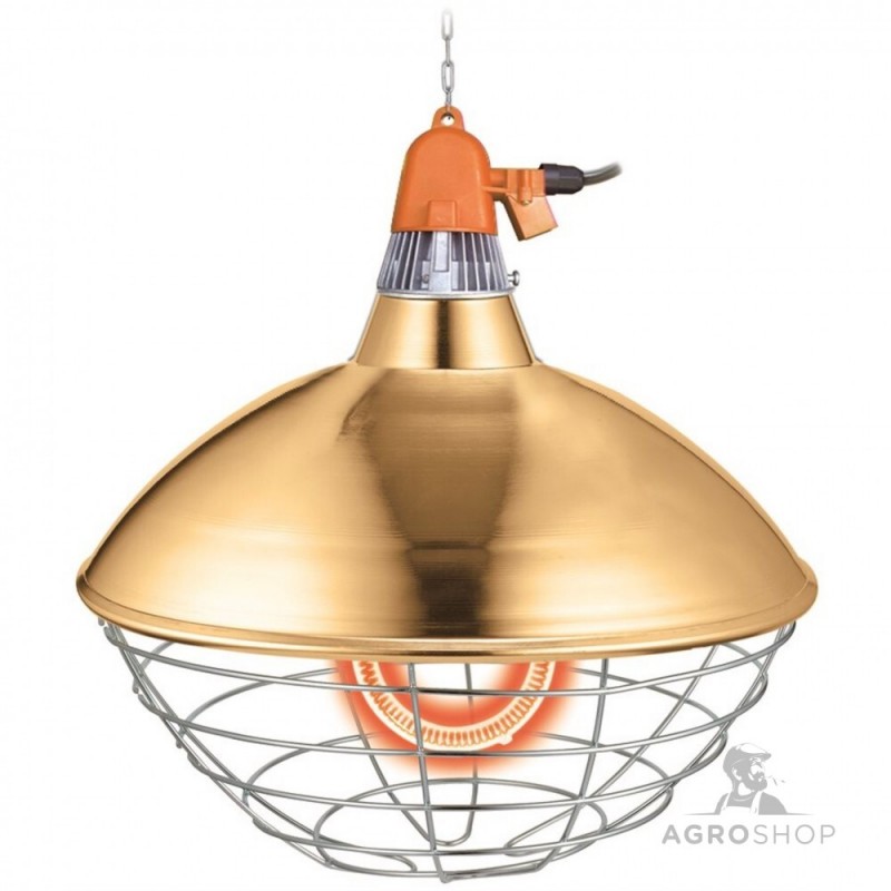 Soojenduslambi kuldne kuppel InterHeat