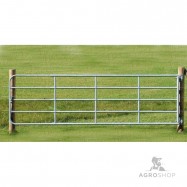 Värav tsingitud metallist, reguleeritav 4-5m 110cm