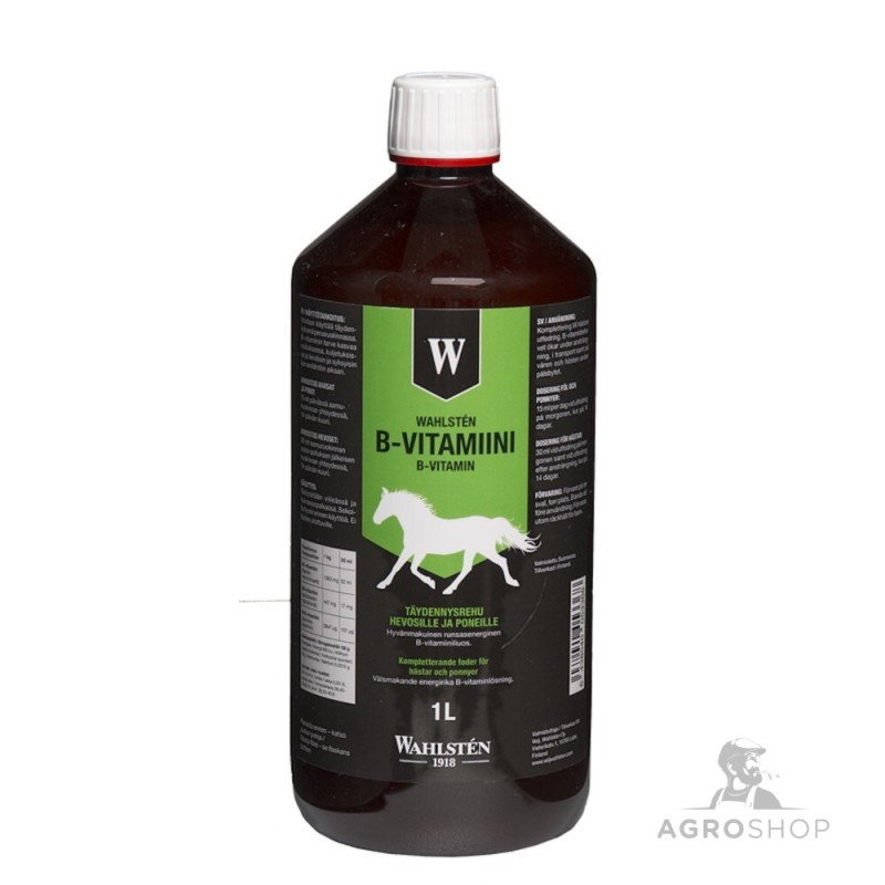 Hobuste täiendsööt W B-vitamiin 1l