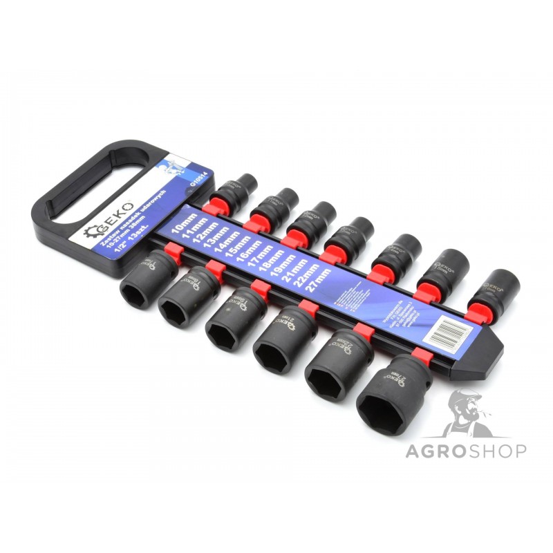 Padrunvõtmete komplekt GEKO 10-38mm, 13-os Padrunvõtmete komplekt GEKO 10-38mm, 13-os