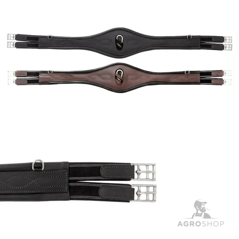 Sadulavöö Comfort Elastic Oiled Leather Kavalkade