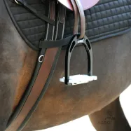 Sadulavöö Comfort Elastic Oiled Leather Kavalkade