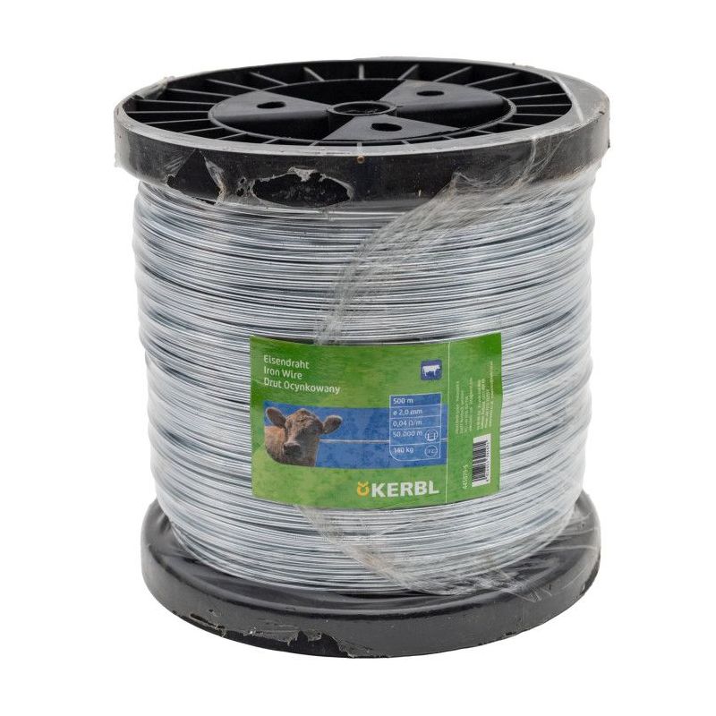 Elektrikarjuse taratraat 2,0mm 500m kitsal poolil