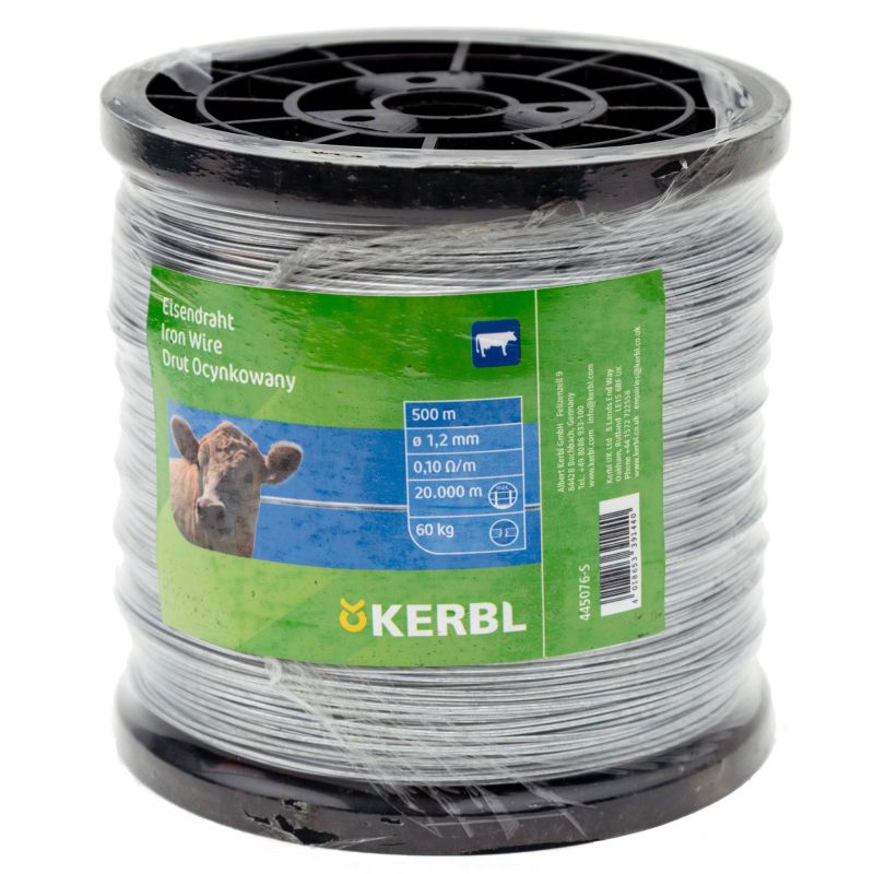 Elektrikarjuse taratraat 1,2mm 500m kitsal poolil