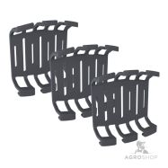 Kinnitusklamber GPS-jälgijale FENCEe EquiGPS Track, hall, 3 tk