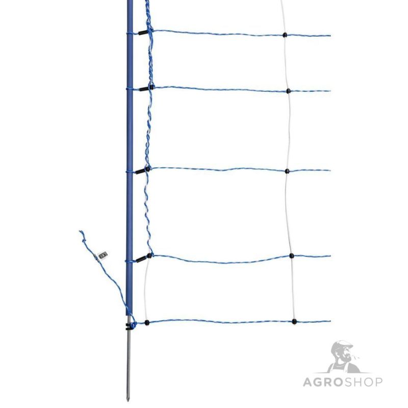 Elektrikarjuse aiavõrk AKO TitanNet Premium XBraid hunditõrjeks 1,22x50m ühe teravikuga
