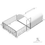 Vasikamaja CalfHouse Premium XXL piirdega