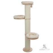 Kassi ronimispuu Dolomit Tower Ø 38 cm, kõrgus 187 cm, beež