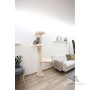 Kassi ronimispuu Dolomit Tower Ø 38 cm, kõrgus 187 cm, beež