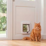 Mikrokiibiga kassiluuk Cat Mate, valge
