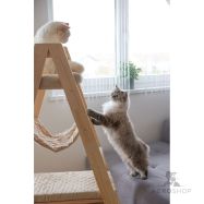 Kassi ronimispuu Ladder 97 × 39,5 × 134 cm, beež