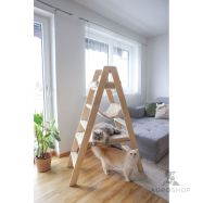 Kassi ronimispuu Ladder 97 × 39,5 × 134 cm, beež