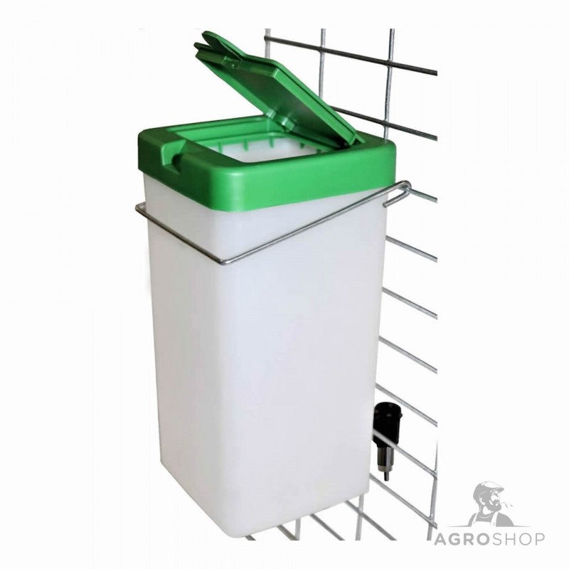 Küülikute jootmispudel kaanega 1 l Küülikute jootmispudel kaanega 1 l